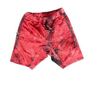 Red American Stitch shorts